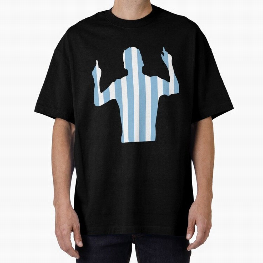 lionel Oversized T-Shirt Celebrate Football Dreams Across FIFA World Cup 2026 Spirit, Featuring England and Germany, Messi, Neymar and Mbappe, Football Festival Excitement, Trophy Ambitions, Country Rivalries and Star Player Buzz; Ideal for Fans