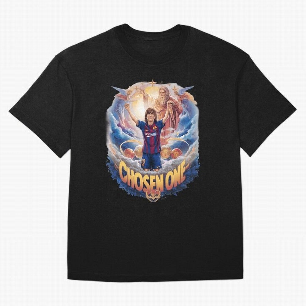 Young Messi Classic T-Shirt Join Global Football Passion for FIFA World Cup 2026 Group Stage, Centered on Messi and Cristiano Ronaldo, England, Football Festival Excitement, Trophy Ambitions, Country Rivalries and Star Player Buzz; Perfect for