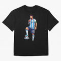 Messi in an illustrated style drinking mate ¨C The Goat Phone Case design Classic T-Shirt Make Your Look Match the FIFA World Cup 2026 USA Canada Mexico Journey through Cristiano Ronaldo Highlights, England and Germany Pride, Vintage Soccer Flavor,