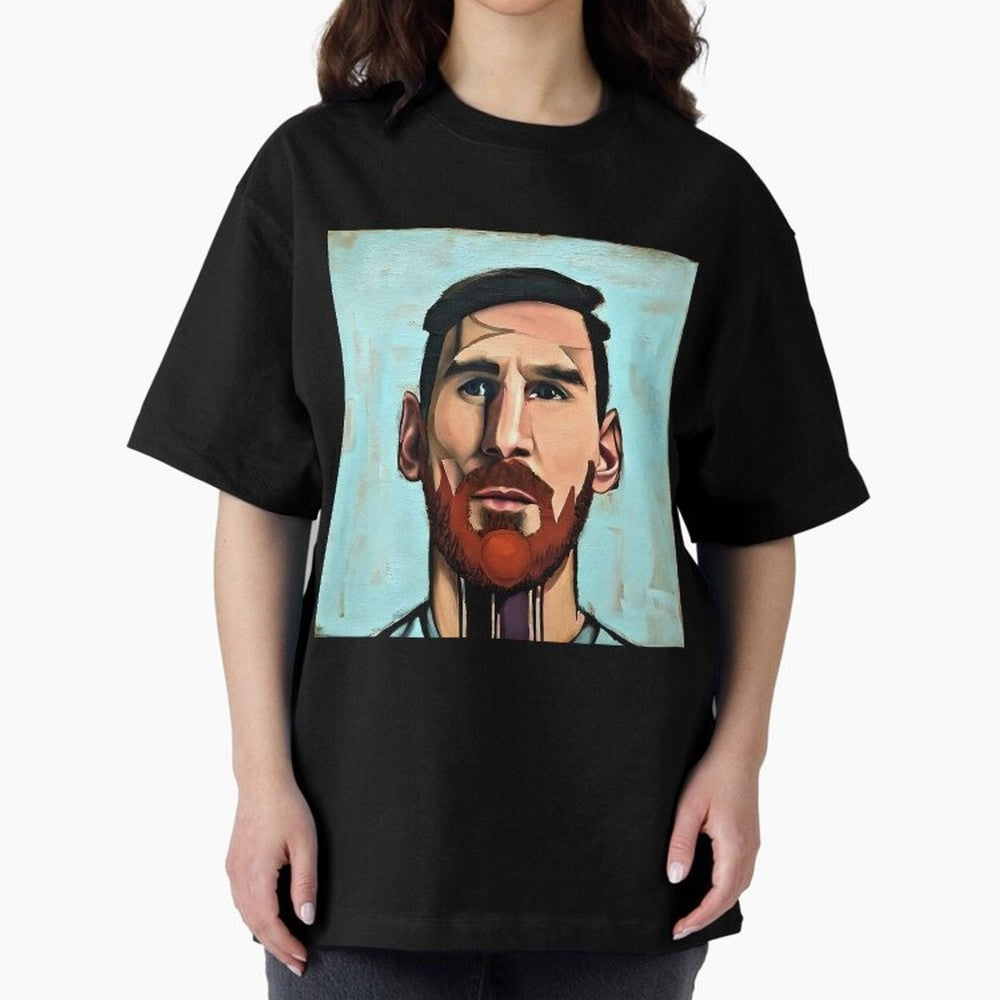 cartoon Messi Classic T-Shirt Live the Energy of Match Day Hype around FIFA World Cup 2026 Group Stage, Messi, Neymar and Mbappe, England and Germany, Champion Mindset, Group Stage Buzz, Knockout Tension and Passionate Fan Culture; Great for