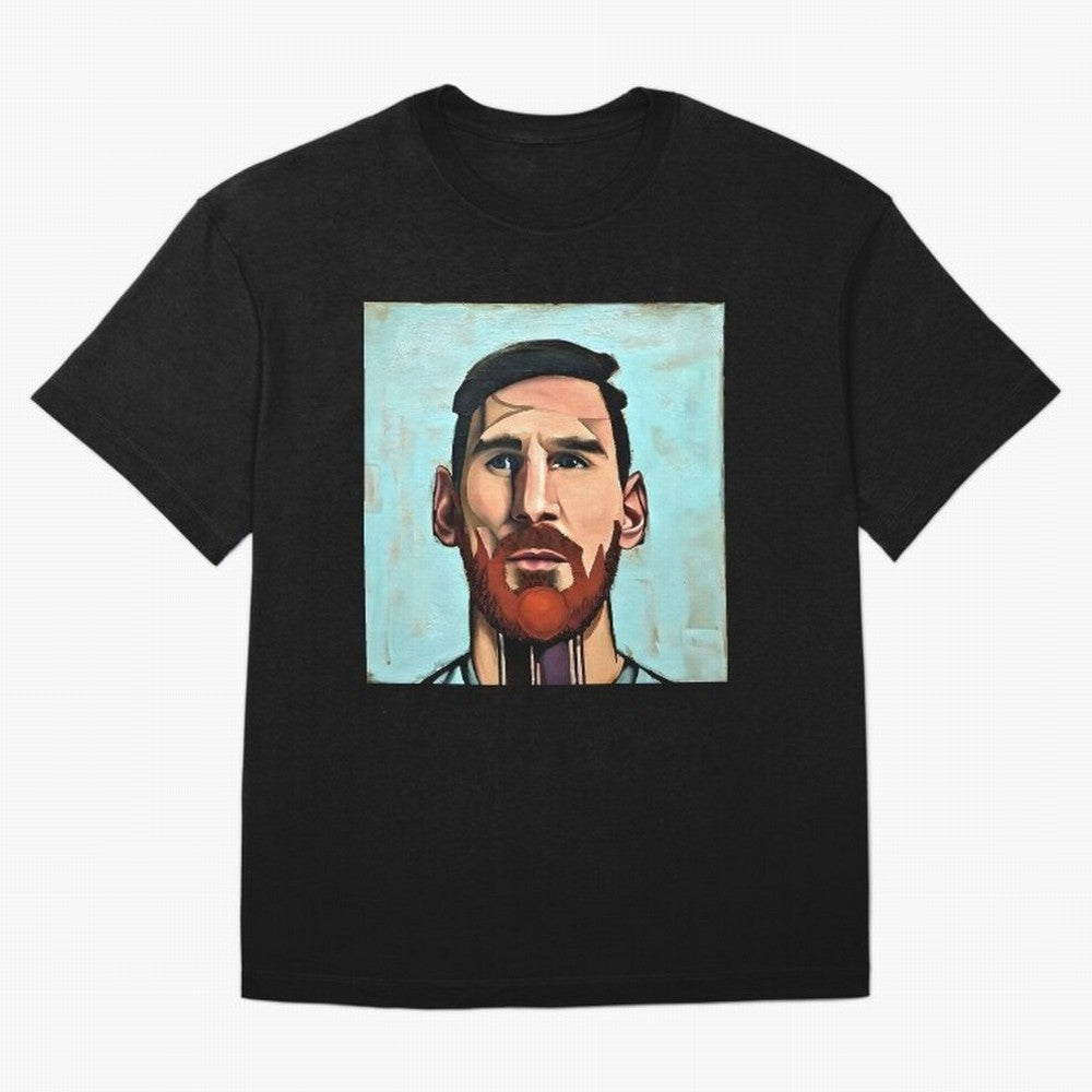 cartoon Messi Classic T-Shirt Live the Energy of Match Day Hype around FIFA World Cup 2026 Group Stage, Messi, Neymar and Mbappe, England and Germany, Champion Mindset, Group Stage Buzz, Knockout Tension and Passionate Fan Culture; Great for