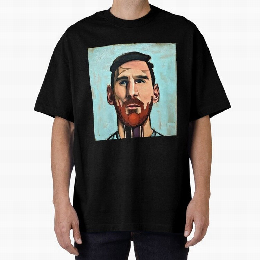 cartoon Messi Classic T-Shirt Live the Energy of Match Day Hype around FIFA World Cup 2026 Group Stage, Messi, Neymar and Mbappe, England and Germany, Champion Mindset, Group Stage Buzz, Knockout Tension and Passionate Fan Culture; Great for