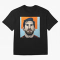 portrait of Messi with beard Classic T-Shirt Follow the Road to FIFA World Cup 2026 Group Stage Spirit, Built around France, Messi, Neymar and Mbappe, Championship Spirit, Famous Goals, Roaring Crowds and International Football Unity; Ideal for