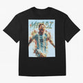 MiaMessi Premium Oversized T-Shirt Support the Legends of FIFA World Cup 2026 USA Canada Mexico for Fans of Mbappe and Neymar and Spain, Bringing Football History, Final Match Energy, Crowd Noise and Once in a Lifetime Moments; Great for Supporters