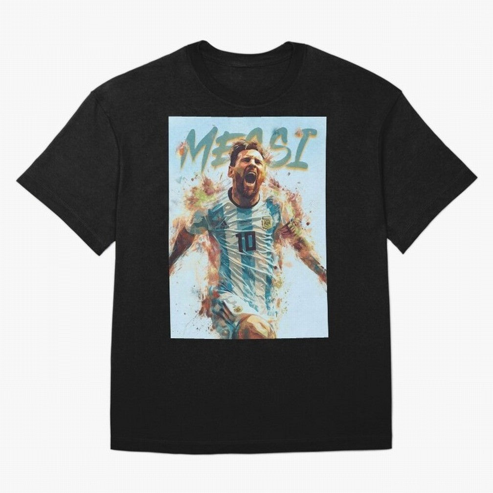 MiaMessi Premium Oversized T-Shirt Support the Legends of FIFA World Cup 2026 USA Canada Mexico for Fans of Mbappe and Neymar and Spain, Bringing Football History, Final Match Energy, Crowd Noise and Once in a Lifetime Moments; Great for Supporters