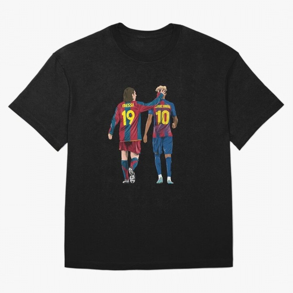 Lionel Messi and Friend Oversized T-Shirt Honor Champions and Dreams in FIFA World Cup 2026 Centered on Neymar, Haaland and Cristiano Ronaldo, England and Germany Energy, Worldwide Fan Energy, Dramatic Goals, Stadium Lights and Championship