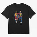 Lionel Messi and Friend Oversized T-Shirt Honor Champions and Dreams in FIFA World Cup 2026 Centered on Neymar, Haaland and Cristiano Ronaldo, England and Germany Energy, Worldwide Fan Energy, Dramatic Goals, Stadium Lights and Championship