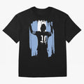 The King Leo Messi Legend Classic T-Shirt Fuel Match Day Hype around FIFA World Cup 2026, Messi, Portugal, Spain and Germany, Global Supporter Spirit, Legendary Goals, National Colors and Tournament Celebration; Great for Watch Parties, Sports
