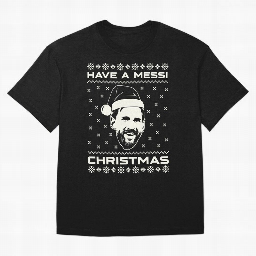 Lionel Messi Christmas Classic T-Shirt Bring a Champion Mindset to FIFA World Cup 2026 Spirit, Inspired by Germany, Messi, Neymar and Mbappe, Football History, Final Match Energy, Crowd Noise and Once in a Lifetime Moments; Built for Supporters