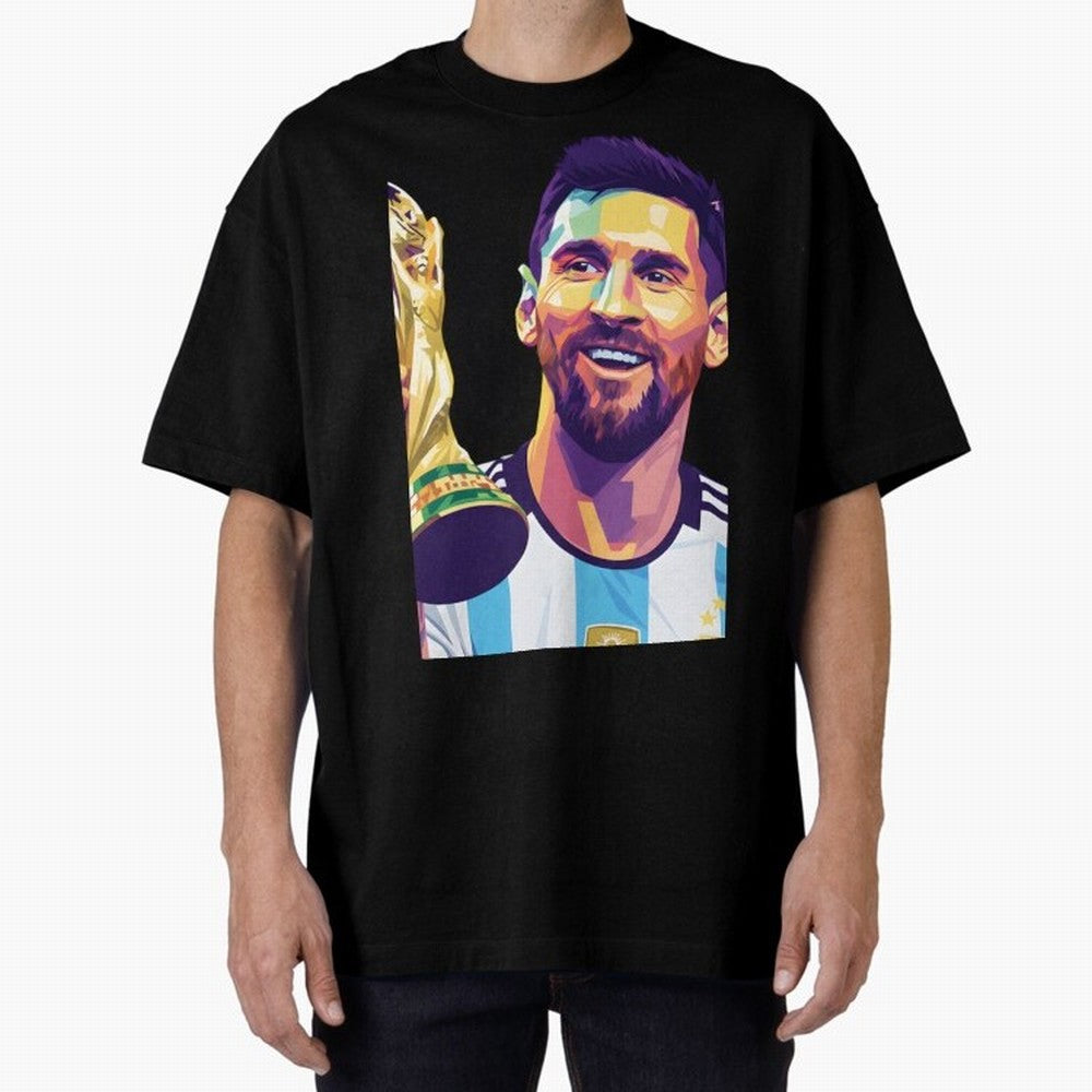 Messi wpap pop art Classic T-Shirt Support Your Favorite Stars during FIFA World Cup 2026 USA Canada Mexico for Fans of Mbappe and Neymar and Spain, Bringing Football History, Final Match Energy, Crowd Noise and Once in a Lifetime Moments; Made for