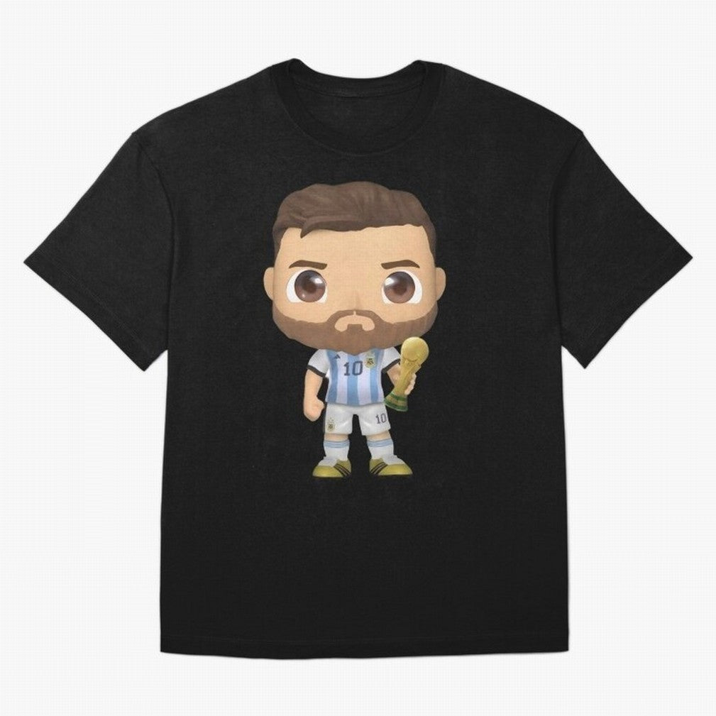 Messi_Champion Oversized T-Shirt Back Your Heroes with FIFA World Cup 2026 Group Stage Featuring Neymar, Haaland and Cristiano Ronaldo, England Energy, Supporter Pride, Iconic Celebrations, Legendary Names and Global Match Day Energy; Ideal for