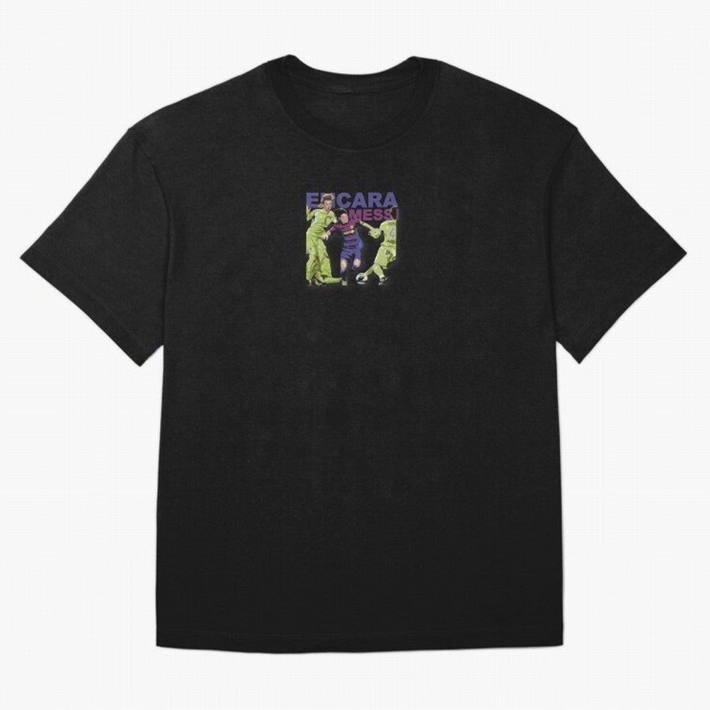 Barcelona 'Encara Messi' Design Oversized T-Shirt Stand Proud for FIFA World Cup 2026 USA Canada Mexico Spirit, Centered on England, France and Netherlands, CR7 and Messi, Retro Football Energy, Iconic Rivalries, Trophy Chase Drama and Stadium