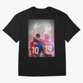 The King Leo Messi Legend Classic T-Shirt Capture Match Day Hype around FIFA World Cup 2026, Cristiano Ronaldo, Haaland and CR7, Argentina and Brazil, Retro Football Energy, Iconic Rivalries, Trophy Chase Drama and Stadium Atmosphere; Ideal for
