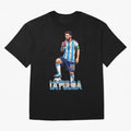 MiaMessi Premium Classic T-Shirt Bring Champion Energy into FIFA World Cup 2026 Group Stage for Fans of Neymar, Haaland and Cristiano Ronaldo and France and Portugal, Bringing Football History, Final Match Energy, Crowd Noise and Once in a Lifetime