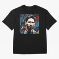 The King Leo Messi Legend Oversized T-Shirt Celebrate Golden Goal Energy in Match Day Hype around FIFA World Cup 2026, Haaland, Brazil, Portugal and Argentina, Goal Celebration Energy, Supporter Heritage, Football Icons and Worldwide Tournament