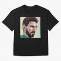Painterly Messi Classic T-Shirt Bring Match Day Fire to the FIFA World Cup 2026 USA Canada Mexico Journey through Cristiano Ronaldo Highlights, Portugal, Spain and Germany Pride, Match Day Excitement, Supporter Culture, Golden Goals and Global