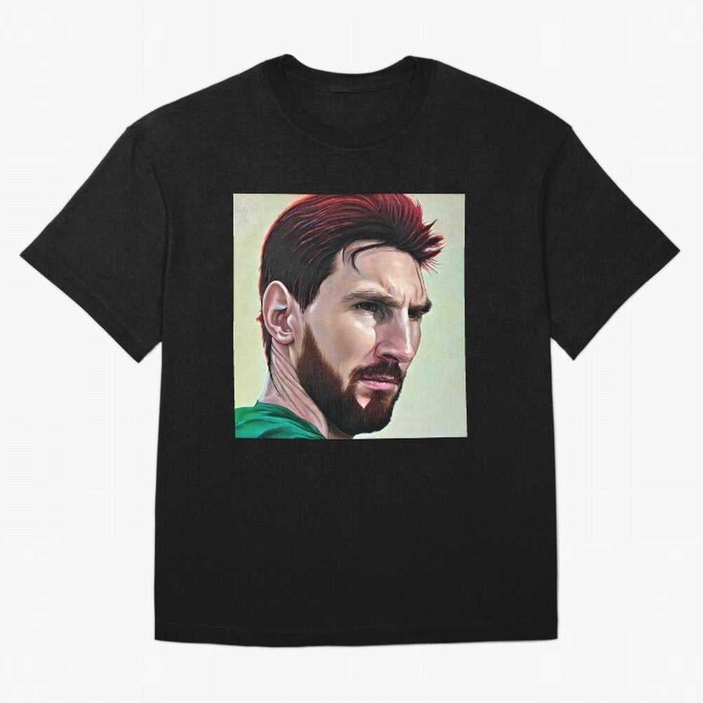 Painterly Messi Classic T-Shirt Bring Match Day Fire to the FIFA World Cup 2026 USA Canada Mexico Journey through Cristiano Ronaldo Highlights, Portugal, Spain and Germany Pride, Match Day Excitement, Supporter Culture, Golden Goals and Global