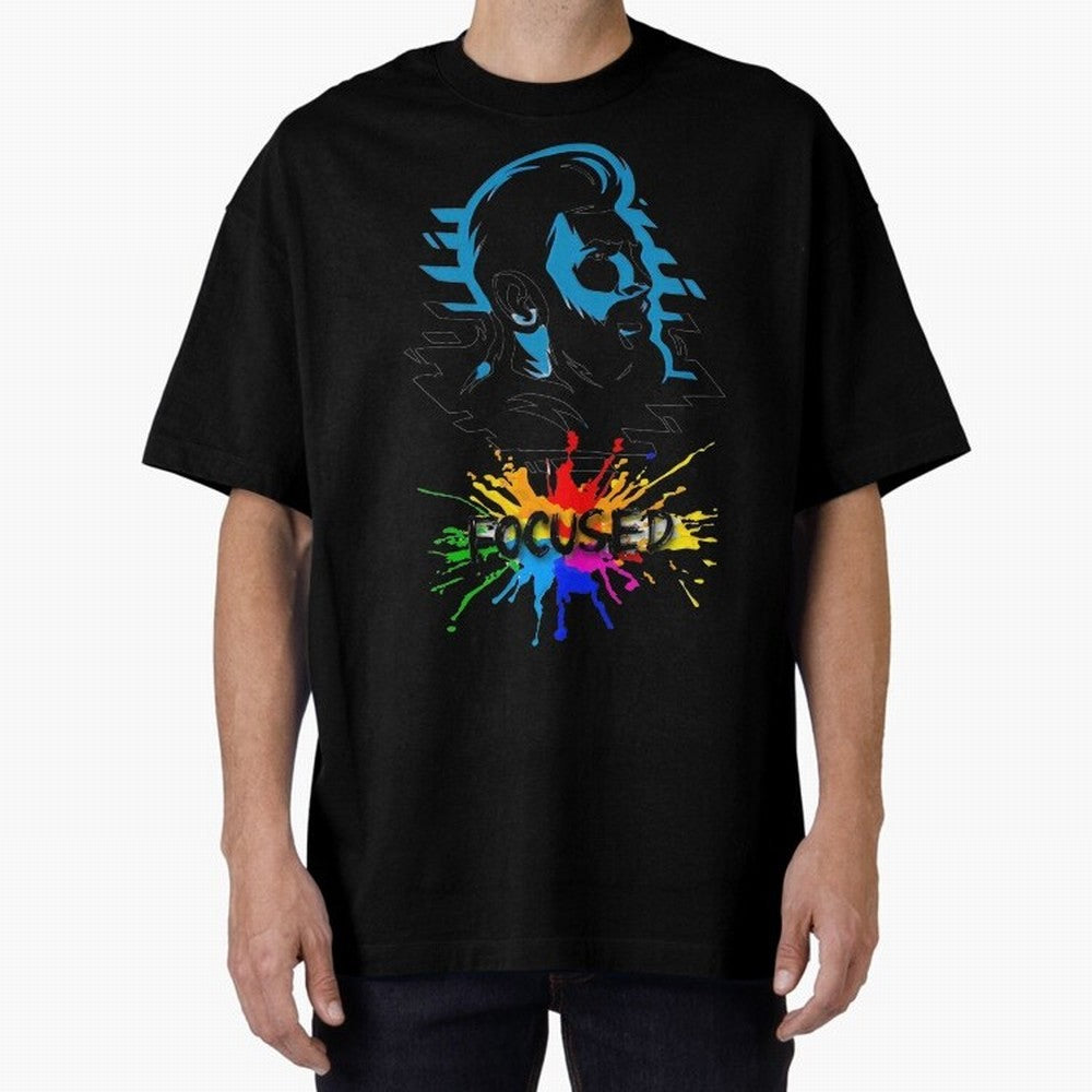 Lionel Messi Focused Classic T-Shirt Spotlight Match Day Hype around FIFA World Cup 2026 USA Canada Mexico, Neymar, Haaland and Cristiano Ronaldo, England, France and Netherlands, Fan Favorite Moments, National Team Passion, Big Match Drama and