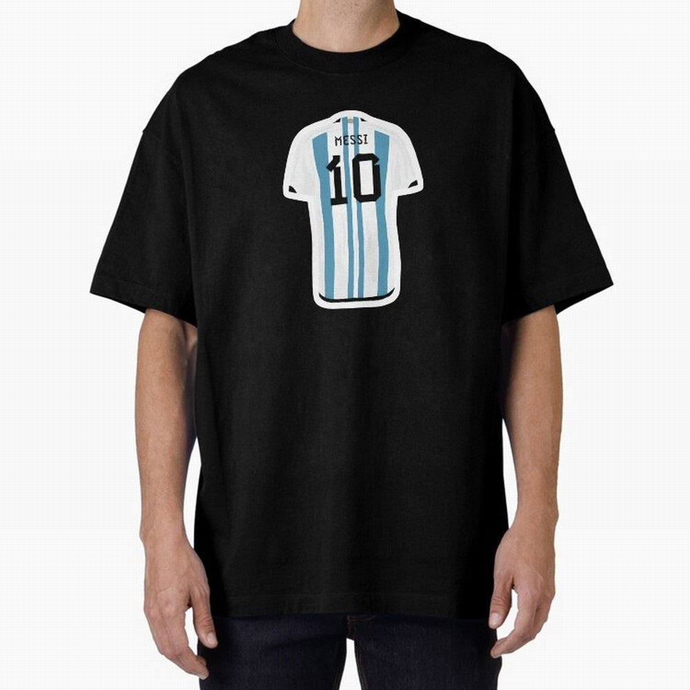 Messi Jersey Oversized T-Shirt Stand with FIFA World Cup 2026 USA Canada Mexico Capturing Mbappe, England and Germany Energy, Soccer Culture, Superstar Moments, National Team Dreams and Competitive Fire; Perfect for Supporters Who Want Bold