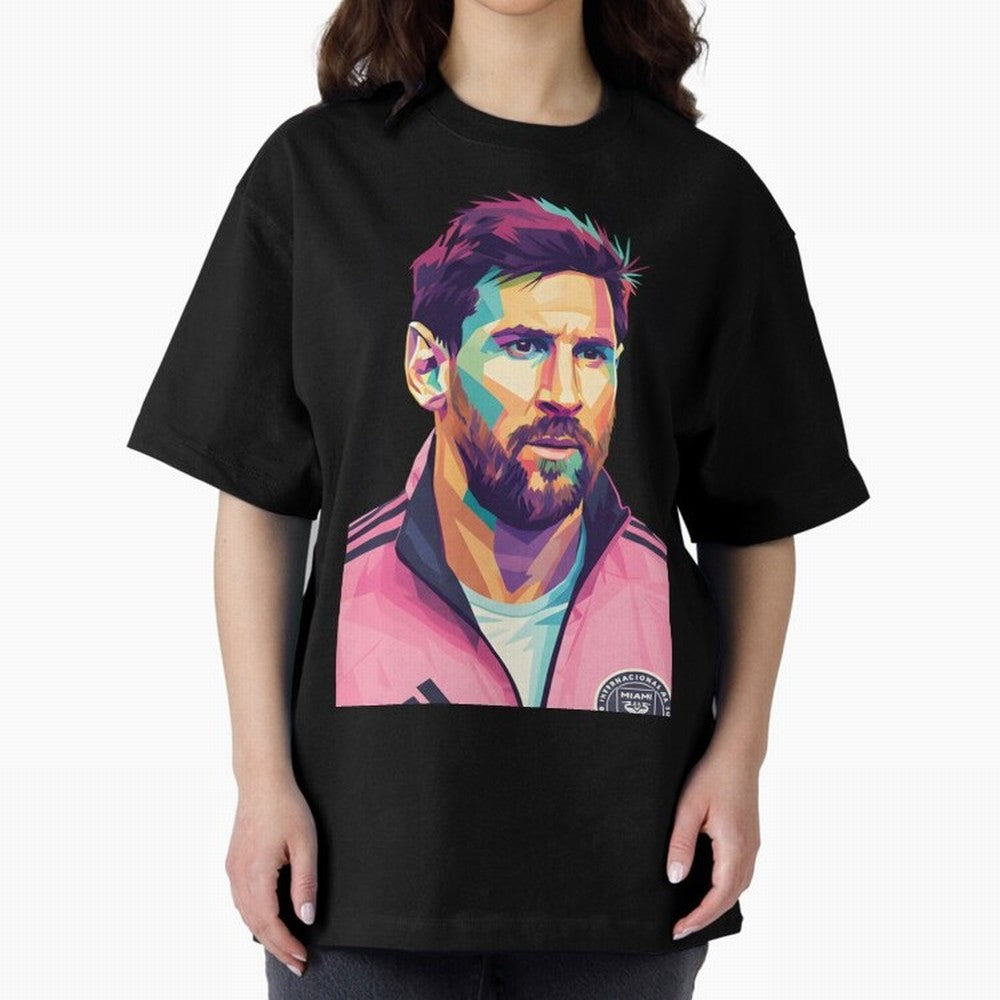 Messi wpap pop art Classic T-Shirt Show Up for the Glory of FIFA World Cup 2026 Group Stage Highlighting CR7 and Messi, Argentina and Brazil Energy, Match Day Excitement, Supporter Culture, Golden Goals and Global Football Passion; Ideal for Fans