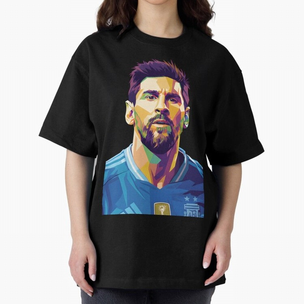 Messi wpap pop art Classic T-Shirt Support Iconic Players in FIFA World Cup 2026 Made for CR7 and Messi, Argentina, France and Brazil Energy, Football History, Final Match Energy, Crowd Noise and Once in a Lifetime Moments; Great for Watch Parties,