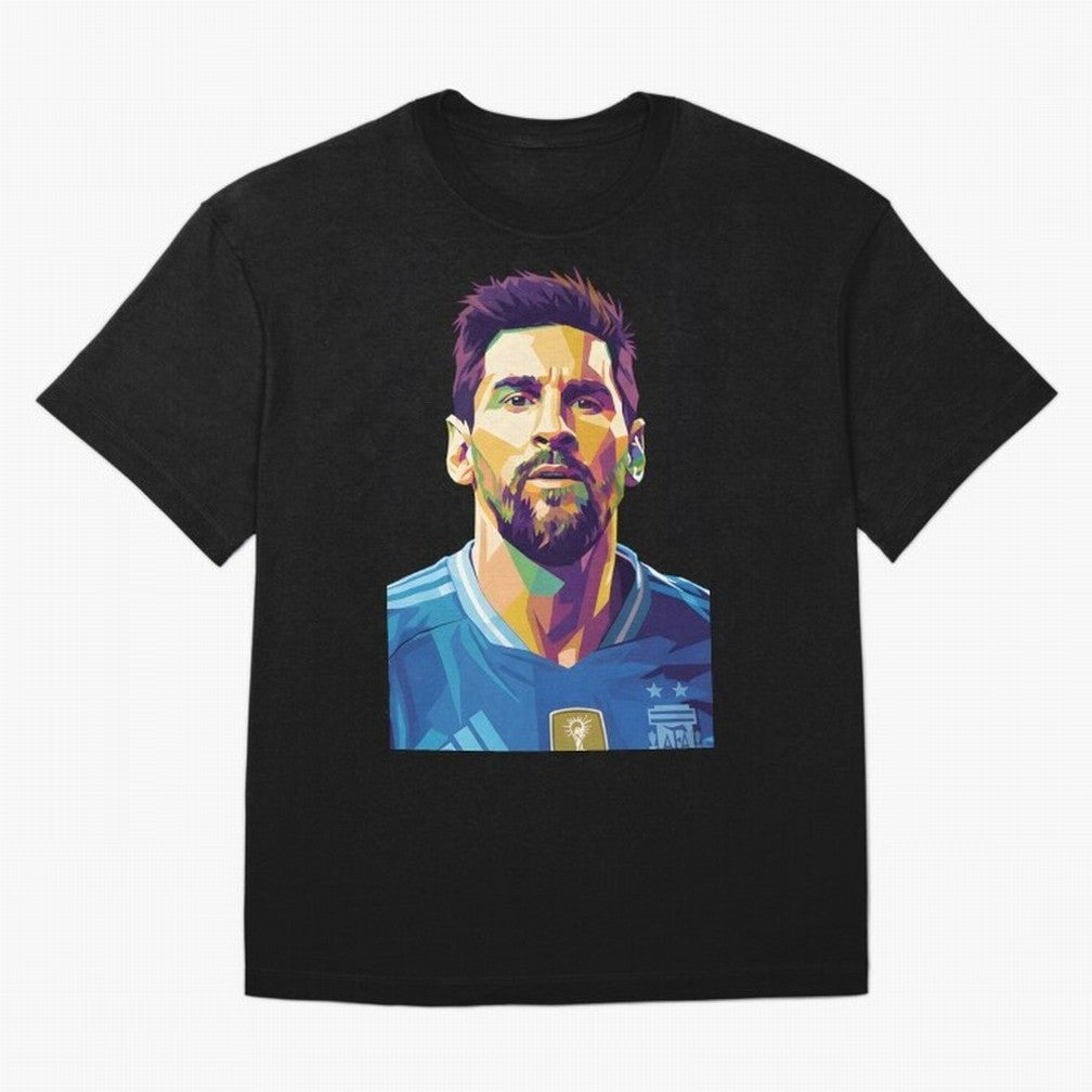 Messi wpap pop art Classic T-Shirt Support Iconic Players in FIFA World Cup 2026 Made for CR7 and Messi, Argentina, France and Brazil Energy, Football History, Final Match Energy, Crowd Noise and Once in a Lifetime Moments; Great for Watch Parties,