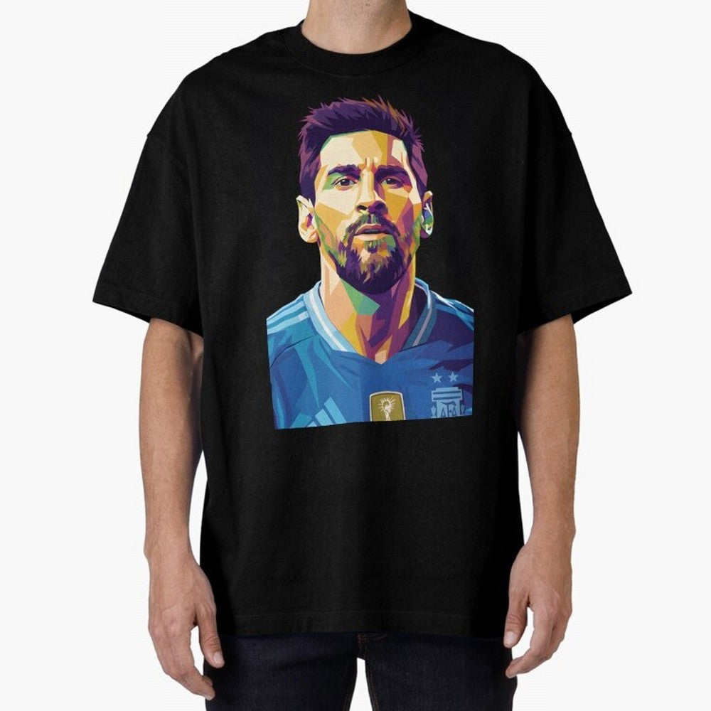 Messi wpap pop art Classic T-Shirt Support Iconic Players in FIFA World Cup 2026 Made for CR7 and Messi, Argentina, France and Brazil Energy, Football History, Final Match Energy, Crowd Noise and Once in a Lifetime Moments; Great for Watch Parties,