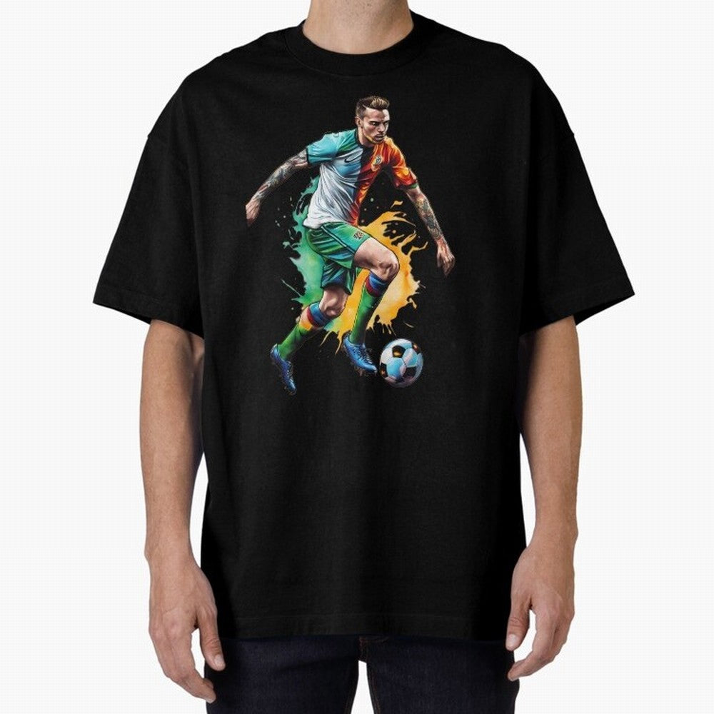 Football Soccer Art Classic T-Shirt Honor FIFA World Cup 2026 USA Canada Mexico Spirit, Driven by England and Germany, Messi, Football History, Final Match Energy, Crowd Noise and Once in a Lifetime Moments; Perfect for People Who Love Argentina,