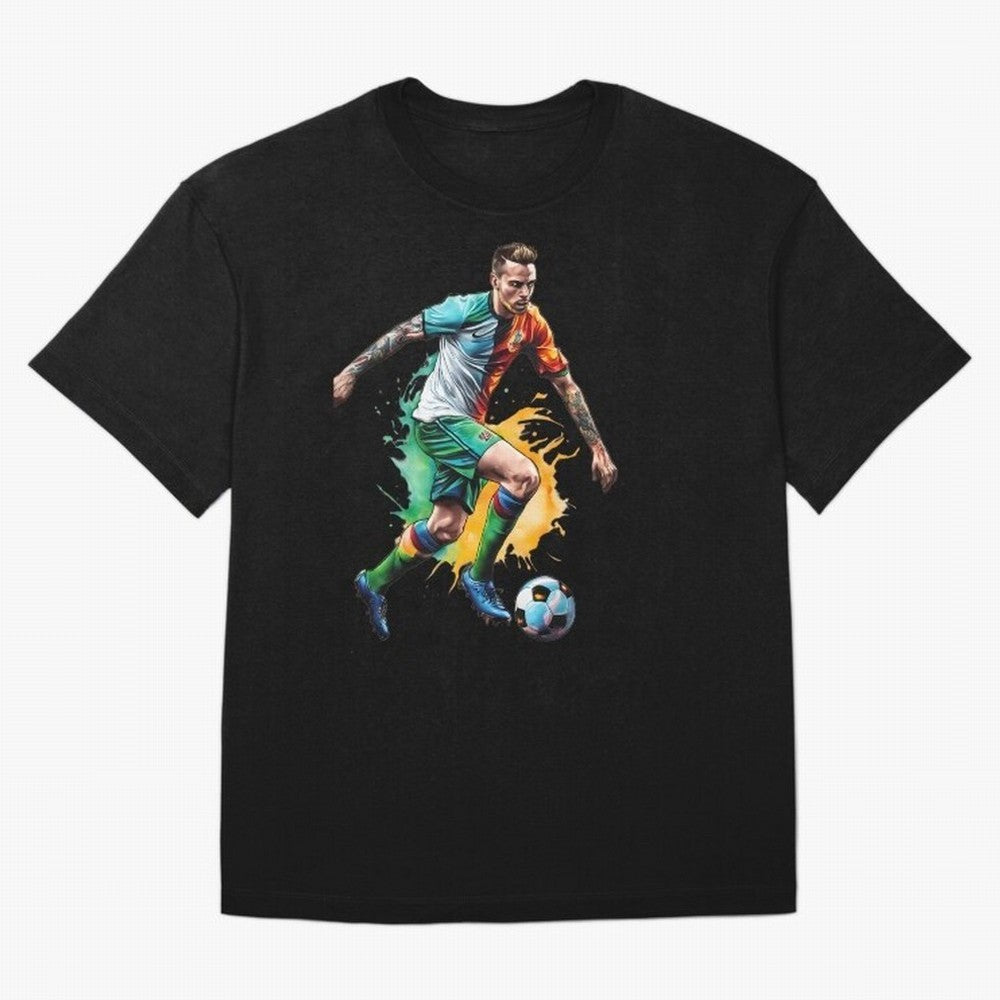 Football Soccer Art Classic T-Shirt Honor FIFA World Cup 2026 USA Canada Mexico Spirit, Driven by England and Germany, Messi, Football History, Final Match Energy, Crowd Noise and Once in a Lifetime Moments; Perfect for People Who Love Argentina,