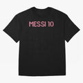 Messi Inter Miami Oversized T-Shirt Get Ready for Global Football Passion for FIFA World Cup 2026, Built around Mbappe, France and Portugal, Stadium Memories, Football Loyalty, International Chants and Championship Tradition; Great for Supporters