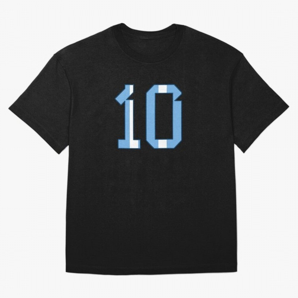10 - Lionel Messi - Argentina Colours Classic T-Shirt Stand with FIFA World Cup 2026 USA Canada Mexico Driven by Mbappe, England and Germany Energy, Worldwide Fan Energy, Dramatic Goals, Stadium Lights and Championship Celebrations; Great for