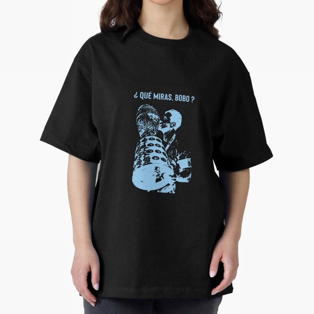 ?Que miras bobo? Oversized T-Shirt Get Ready for FIFA World Cup 2026 Group Stage for Fans of Neymar, Haaland and Cristiano Ronaldo and Germany, Bringing Game Day Rituals, Football Legends, Country Pride and the Road to the Final; Made for Die Hard