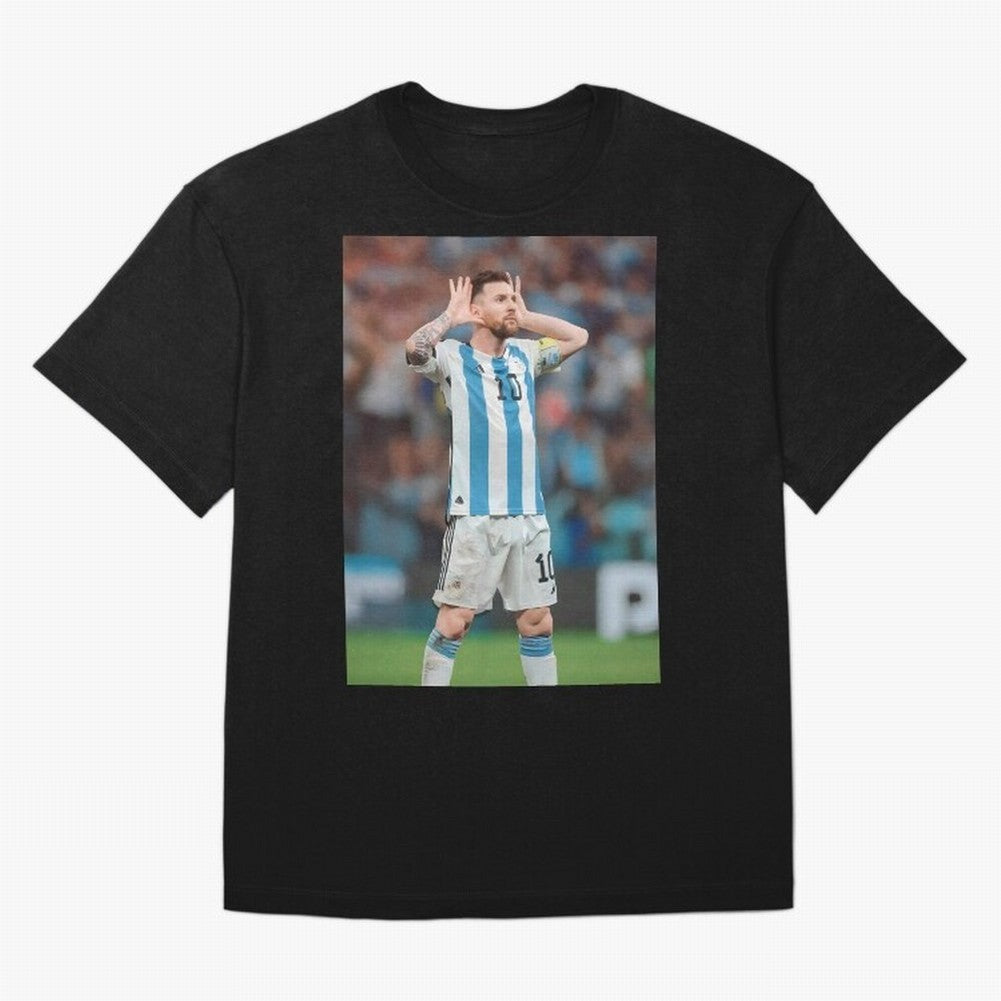 Lionel Messi In Qatar Wolrd Cup Classic T-Shirt Bring Retro Soccer Energy to the FIFA World Cup 2026 Journey through Neymar Highlights, Germany Pride, Soccer Culture, Superstar Moments, National Team Dreams and Competitive Fire; Created for Match
