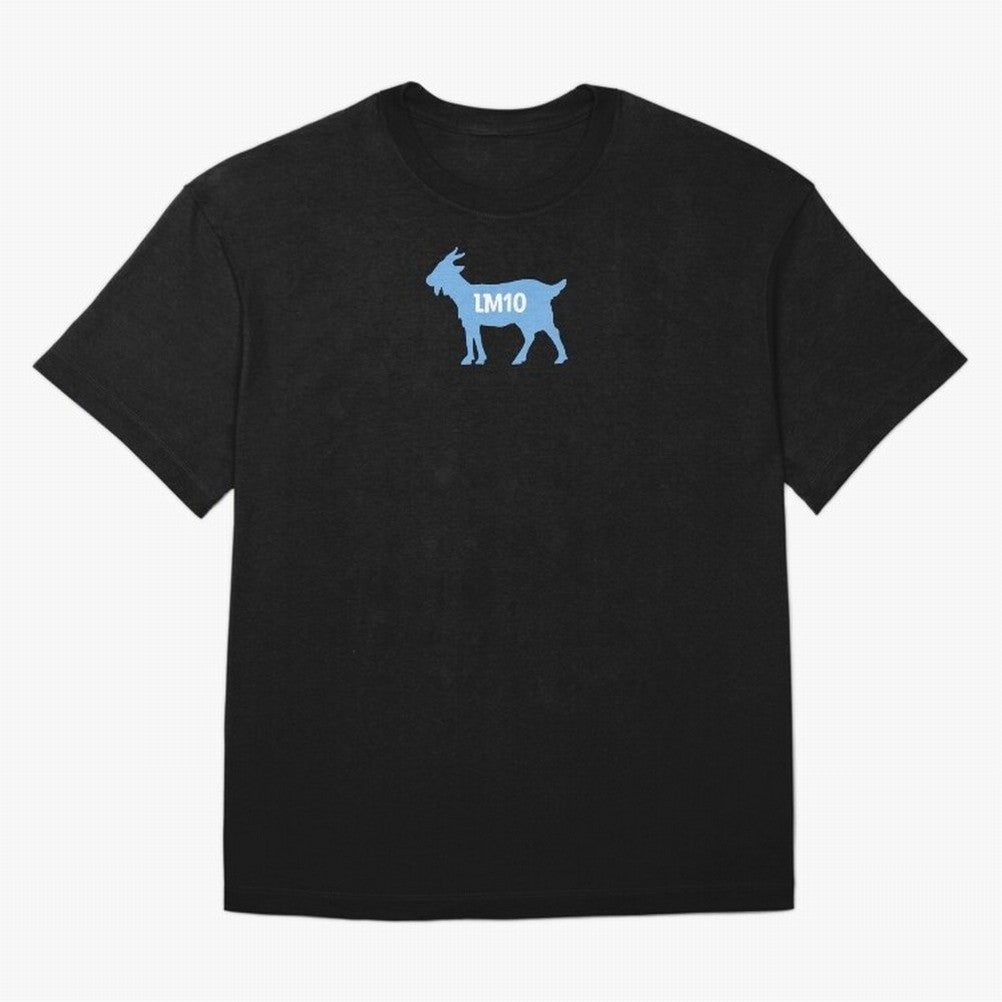 LM10 GOAT - Lionel Messi Oversized T-Shirt Remember FIFA World Cup 2026 USA Canada Mexico Spirit, Driven by Germany, Neymar, Goal Celebration Energy, Supporter Heritage, Football Icons and Worldwide Tournament Joy; Created for Match Day Parties,