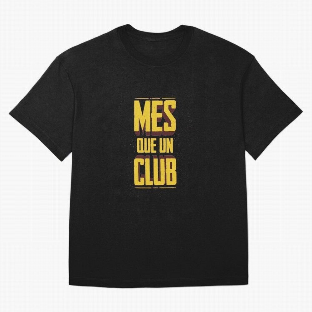 MES QUE UN CLUB Classic T-Shirt Honor the Beautiful Game during Global Football Passion for FIFA World Cup 2026 Group Stage, Highlighting CR7 and Messi, Brazil, Champion Mindset, Group Stage Buzz, Knockout Tension and Passionate Fan Culture;
