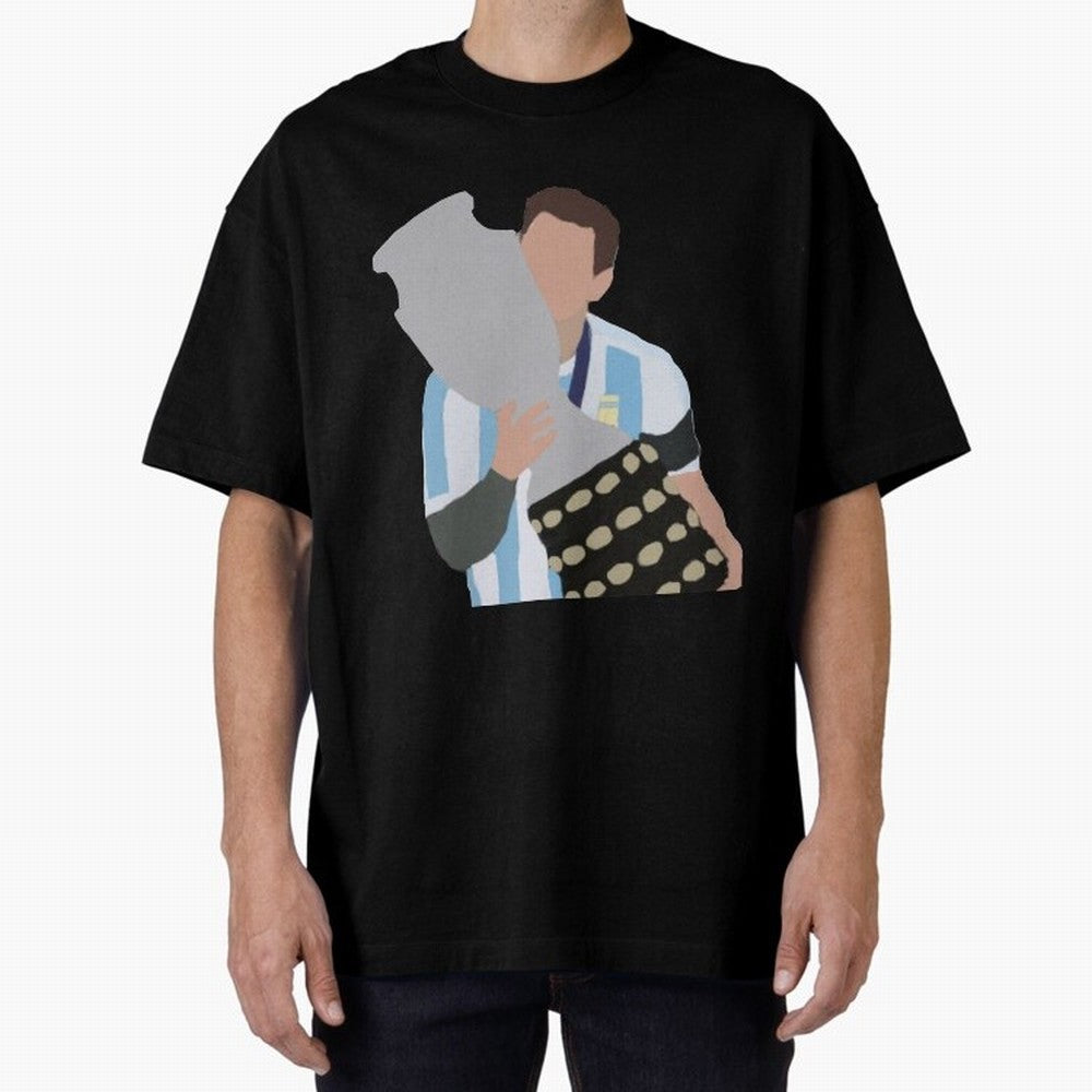 Messi with copa America Classic T-Shirt Celebrate Soccer Greatness during FIFA World Cup 2026 Group Stage for Fans of Haaland and France and Portugal, Bringing Sports Nostalgia, International Competition, Famous Players and Unforgettable Victories;