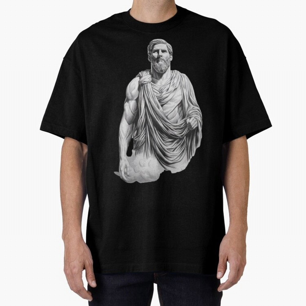 Lionel Messi - Greek God Zeus Classic T-Shirt Bring Bold Fan Energy to Match Day Hype around FIFA World Cup 2026, CR7 and Messi, England and Germany, Football Festival Excitement, Trophy Ambitions, Country Rivalries and Star Player Buzz; Created