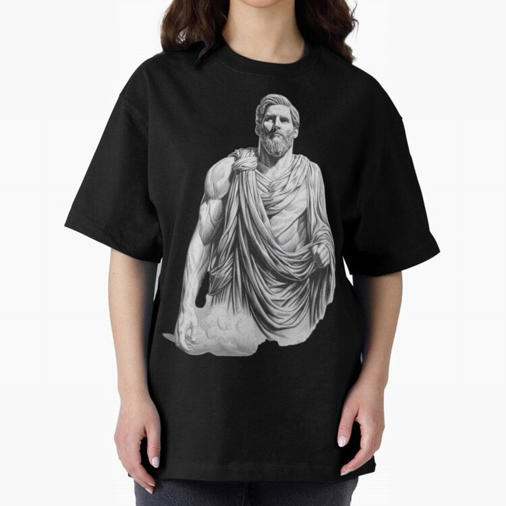 Lionel Messi - Greek God Zeus Classic T-Shirt Bring Bold Fan Energy to Match Day Hype around FIFA World Cup 2026, CR7 and Messi, England and Germany, Football Festival Excitement, Trophy Ambitions, Country Rivalries and Star Player Buzz; Created