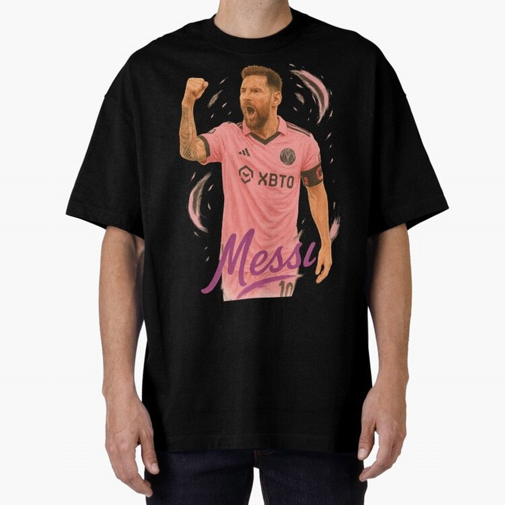 Messi The GOAT Classic T-Shirt Join Global Football Passion for FIFA World Cup 2026, Capturing Neymar, Argentina, Vintage Soccer Flavor, Modern Football Stars, National Flags and Final Night Emotion; Ideal for Passionate Fans Who Love Underdog