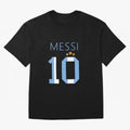 Messi argentina number 10 with 3 stars ver 1 Classic T-Shirt Upgrade FIFA World Cup 2026 Featuring Cristiano Ronaldo, Haaland and CR7, Argentina and Brazil Energy, Global Supporter Spirit, Legendary Goals, National Colors and Tournament