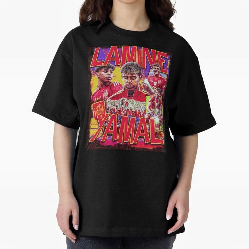 Lamine Yamal Classic T-Shirt Carry the FIFA World Cup 2026 Group Stage Journey through Messi Highlights, Portugal, Spain and Germany Pride, Retro Football Energy, Iconic Rivalries, Trophy Chase Drama and Stadium Atmosphere; Created for Match Day