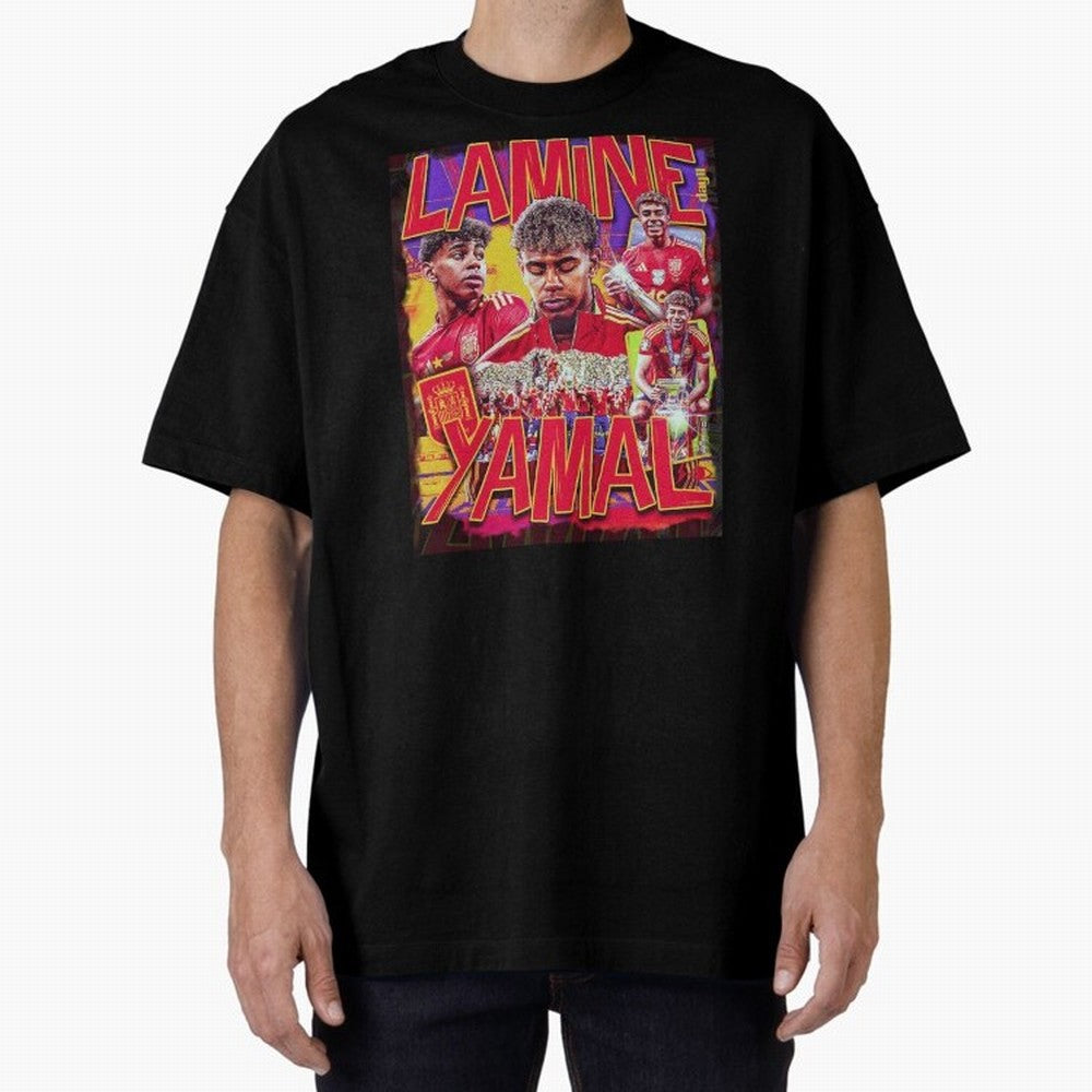 Lamine Yamal Classic T-Shirt Carry the FIFA World Cup 2026 Group Stage Journey through Messi Highlights, Portugal, Spain and Germany Pride, Retro Football Energy, Iconic Rivalries, Trophy Chase Drama and Stadium Atmosphere; Created for Match Day