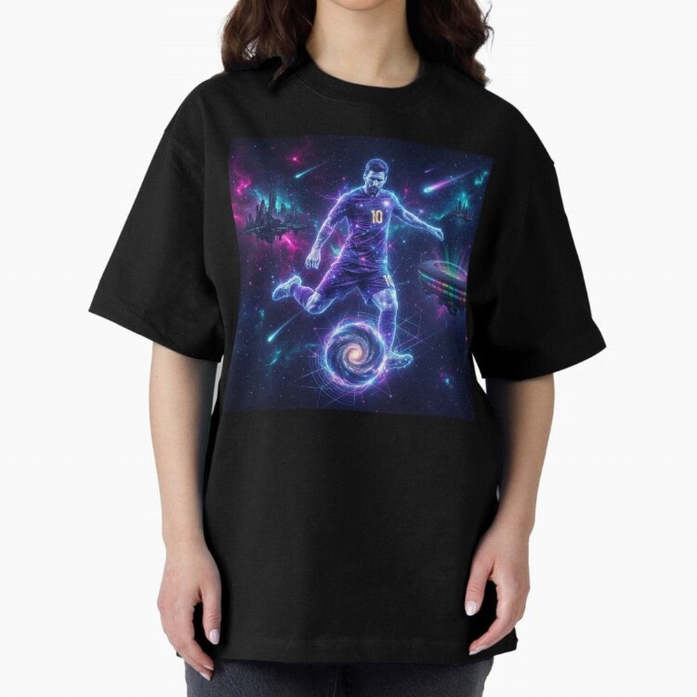 Lionel Messi The Eternal GOAT Of Another Galaxy - (Version 3) Classic T-Shirt Celebrate Fan Favorites in FIFA World Cup 2026 Spirit, Featuring Portugal, Spain and Germany, Messi and Cristiano Ronaldo, Sports Nostalgia, International Competition,