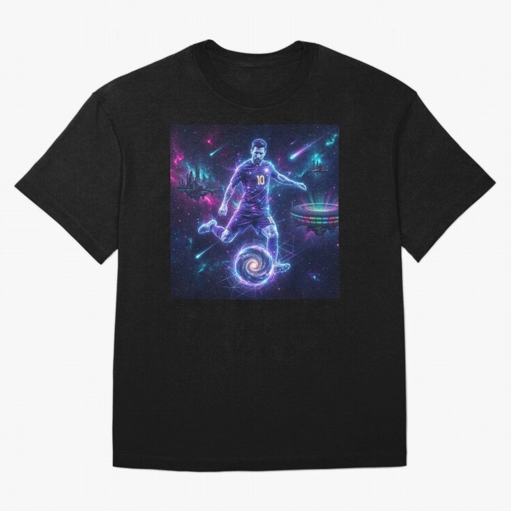 Lionel Messi The Eternal GOAT Of Another Galaxy - (Version 3) Classic T-Shirt Celebrate Fan Favorites in FIFA World Cup 2026 Spirit, Featuring Portugal, Spain and Germany, Messi and Cristiano Ronaldo, Sports Nostalgia, International Competition,