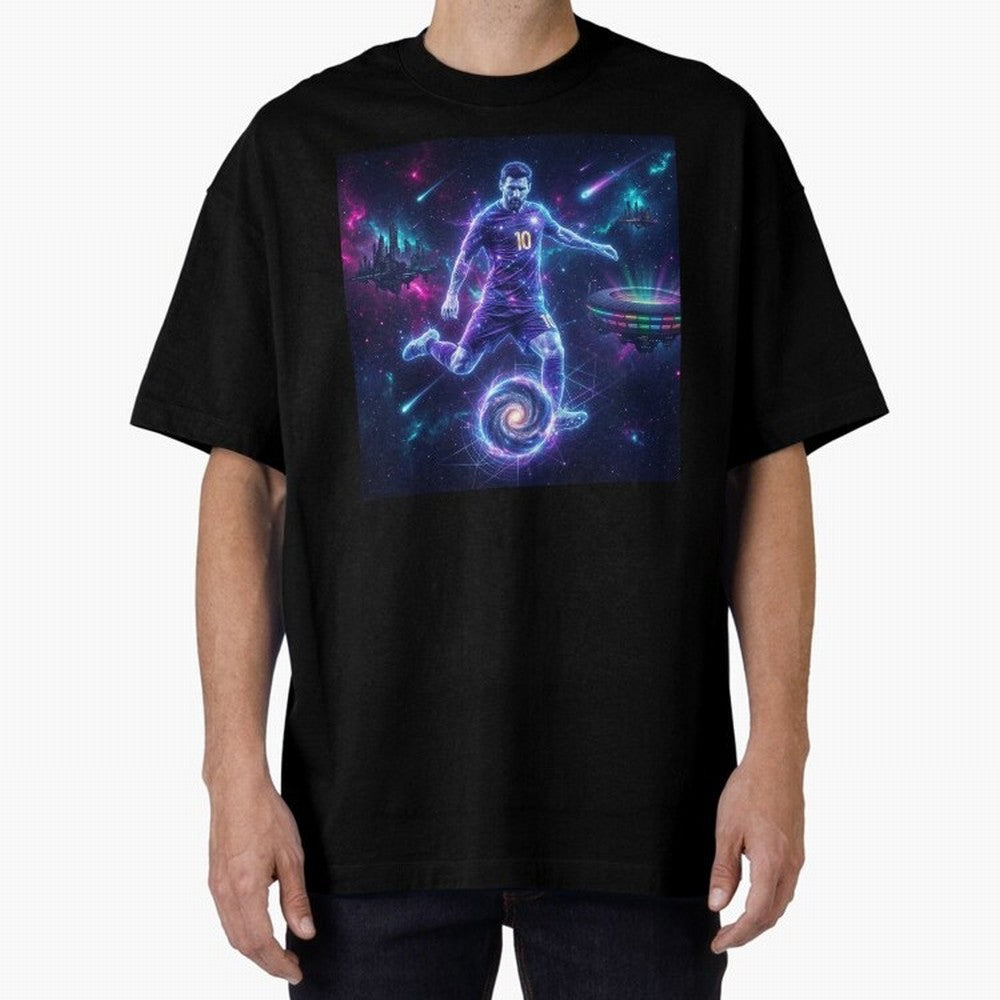 Lionel Messi The Eternal GOAT Of Another Galaxy - (Version 3) Classic T-Shirt Celebrate Fan Favorites in FIFA World Cup 2026 Spirit, Featuring Portugal, Spain and Germany, Messi and Cristiano Ronaldo, Sports Nostalgia, International Competition,