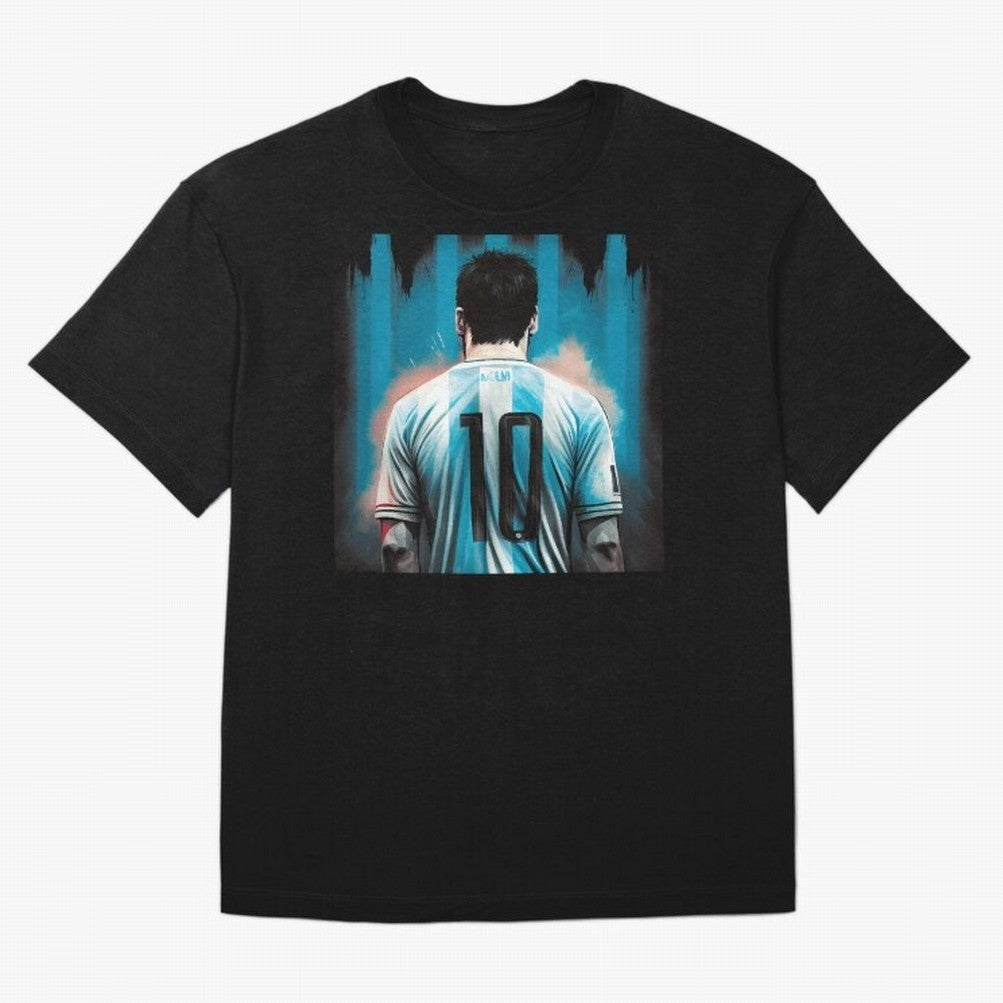 Messi The GOAT Oversized T-Shirt Support the Legends of FIFA World Cup 2026 USA Canada Mexico Inspired by Messi, Neymar and Mbappe, Argentina, France and Brazil Energy, Football History, Final Match Energy, Crowd Noise and Once in a Lifetime