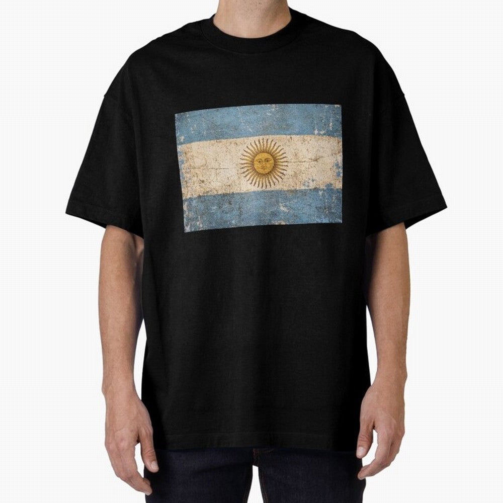Vintage Argentina Flag Soccer Fan Design Classic T-Shirt Celebrate Soccer Greatness during FIFA World Cup 2026 Group Stage Spirit, Built around Netherlands, Haaland, Classic Soccer Heritage, Championship Pressure, Fan Loyalty and International