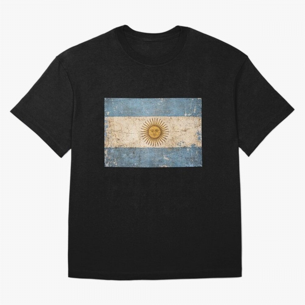 Vintage Argentina Flag Soccer Fan Design Classic T-Shirt Celebrate Soccer Greatness during FIFA World Cup 2026 Group Stage Spirit, Built around Netherlands, Haaland, Classic Soccer Heritage, Championship Pressure, Fan Loyalty and International