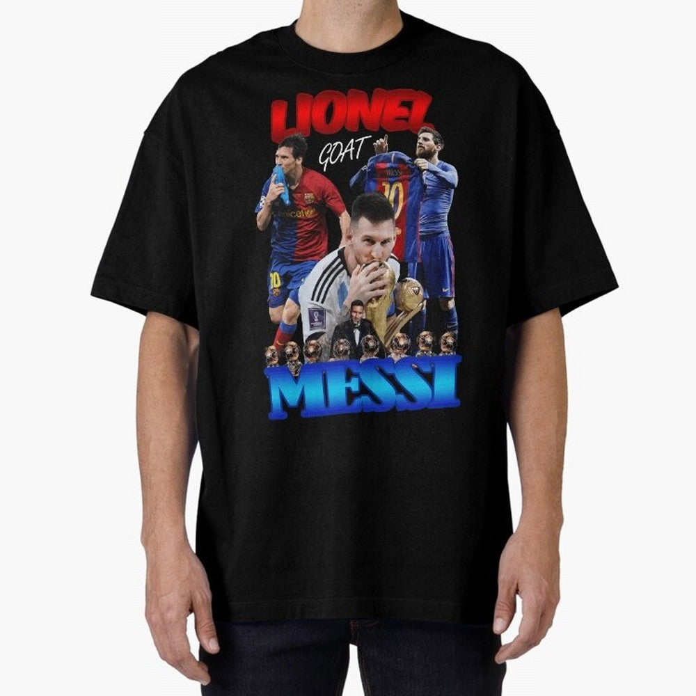 Messi The GOAT Classic T-Shirt Follow Every Goal of Match Day Hype around FIFA World Cup 2026 Group Stage, Cristiano Ronaldo, Haaland and CR7, Argentina, Stadium Memories, Football Loyalty, International Chants and Championship Tradition; Created