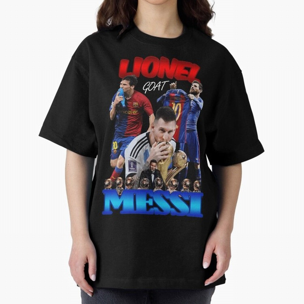 Messi The GOAT Classic T-Shirt Follow Every Goal of Match Day Hype around FIFA World Cup 2026 Group Stage, Cristiano Ronaldo, Haaland and CR7, Argentina, Stadium Memories, Football Loyalty, International Chants and Championship Tradition; Created